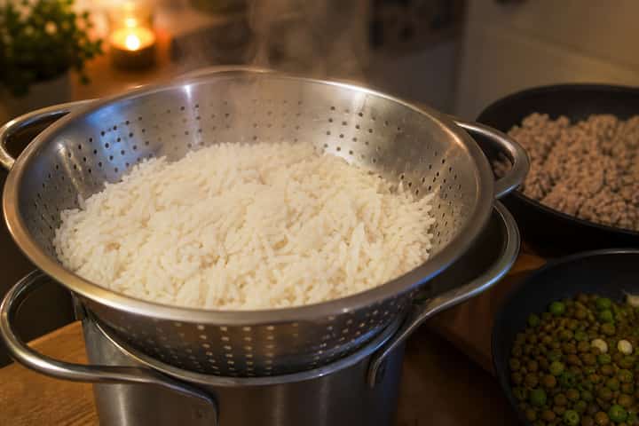 Turkey Lentil Rice Bowls cooking step 5: Finish the dish.