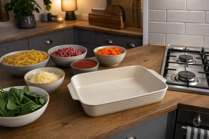 Beef Carrot Pasta Bake cooking step 1: Get prepped.