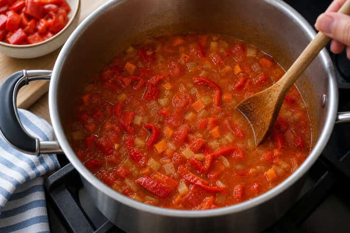 Tuna Pepper Soup Pots cooking step 2: Start cooking.