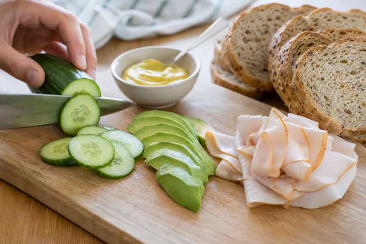 Turkey Avocado Sandwiches cooking step 1: Get prepped.